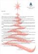 lettera natale albero rosso 2016